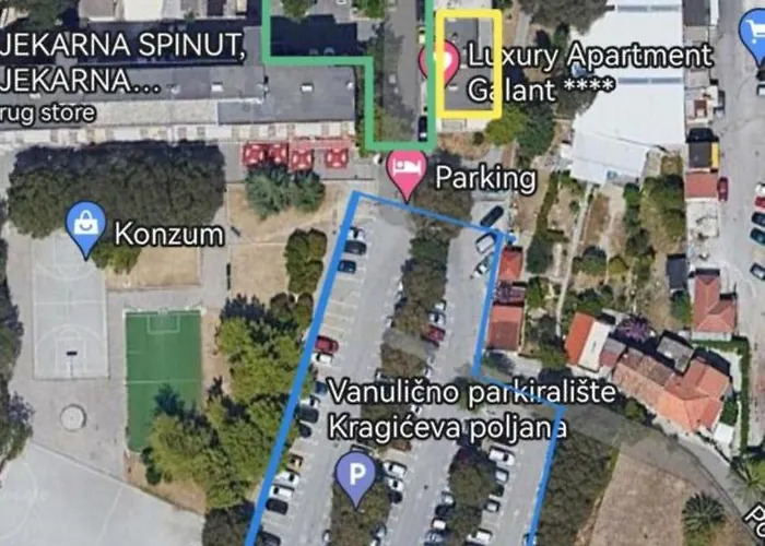 公寓 Luxury Galant 1 斯普利特